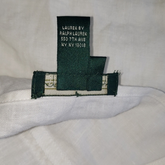 Ralph Lauren NEW Linen Lace Cami Top Button Front - Picture 10 of 13